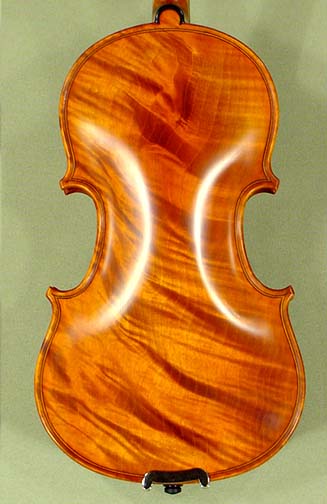 1/10 PROFESSIONAL 'GAMA Super' Wild Maple One Piece Back Violin