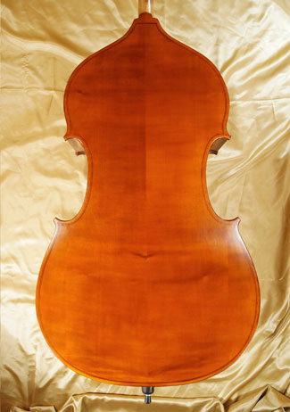 Antiqued 1/4 School 'GENIAL 1-Oil' Double-Bass - by Gliga