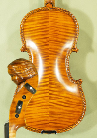 4/4 MAESTRO VASILE GLIGA 'Girl' Scroll Violin - by Gliga