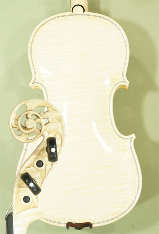 Wood Color 4/4 MAESTRO VASILE GLIGA Scroll One Piece Back Violin