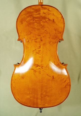 4/4 PROFESSIONAL 'GAMA' Bird's Eye Maple Cello - by Gliga