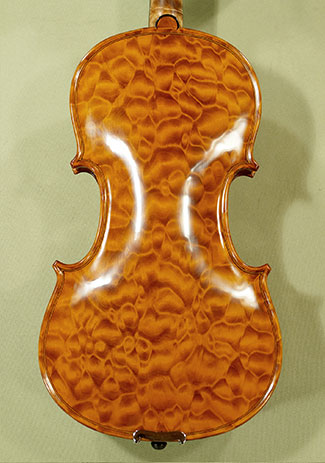 4/4 MAESTRO VASILE GLIGA Quilted Maple One Piece Back Violin - b