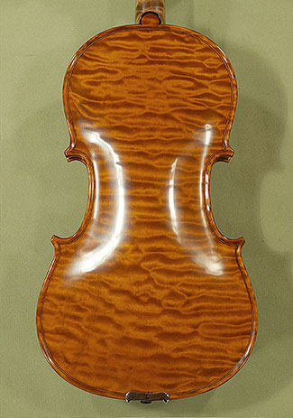 15.5" MAESTRO VASILE GLIGA Quilted Maple One Piece Back Viola -