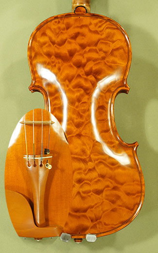 4/4 MAESTRO VASILE GLIGA Quilted Maple One Piece Back Violin - b