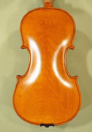 Antiqued 14" Student 'GEMS 2' Bird's Eye Maple One Piece Back Vi