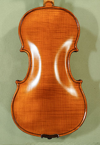 Antiqued 1/2 WORKSHOP 'GEMS 1' One Piece Back Violin - by Gliga