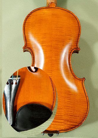 Antiqued 7/8 WORKSHOP 'GEMS 1' Left Handed Violin - by Gliga