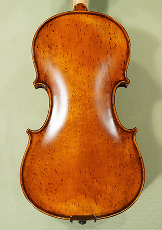 Antiqued 13" WORKSHOP 'GEMS 1' Bird's Eye Maple One Piece Back V