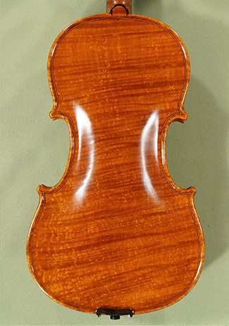 4/4 MAESTRO VASILE GLIGA Quilted Maple One Piece Back Violin - b